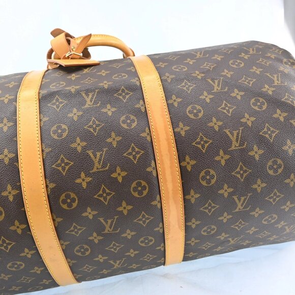 Authentic LOUIS VUITTON Keepall 60 Monogram Canvas Duffel Bag bsj761-112725 - Picture 6 of 16
